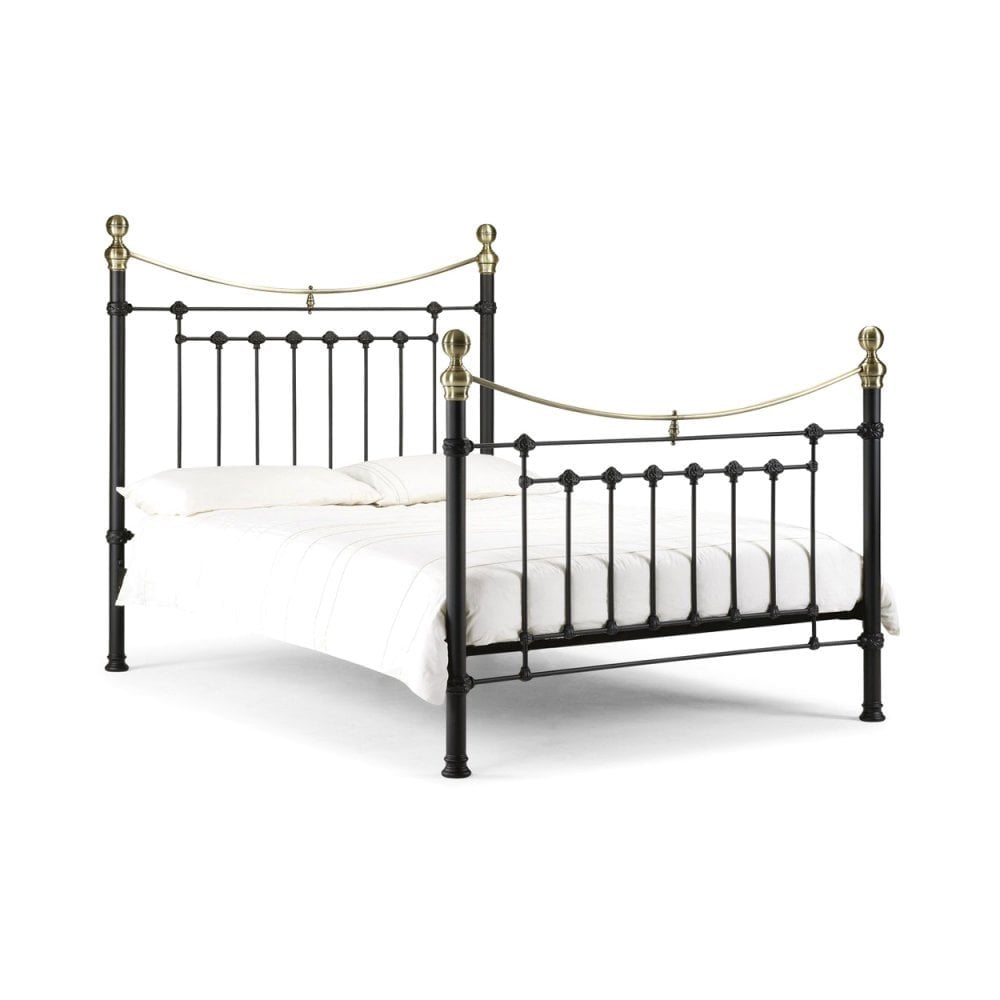 Victoria Bed - Satin Black