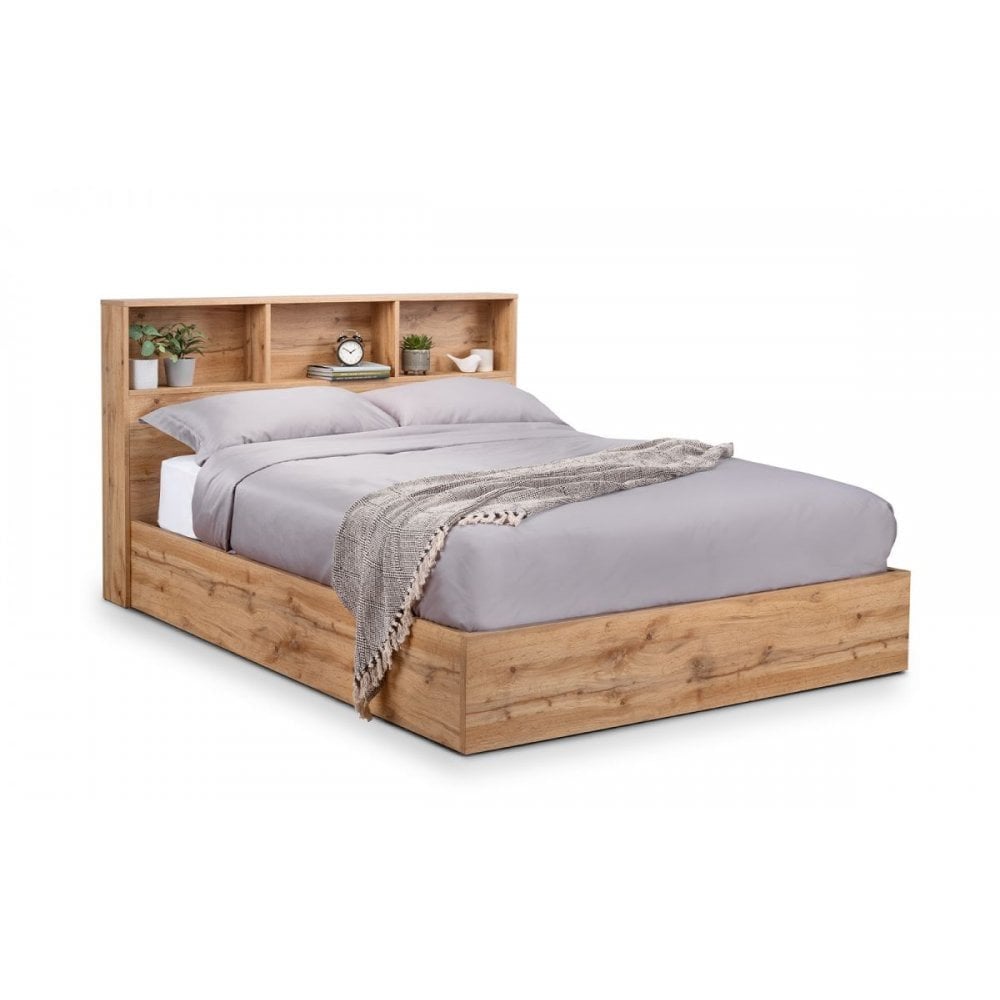 Bali Ottoman Storage - Grey Oak