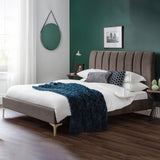 Deco Velvet Bed