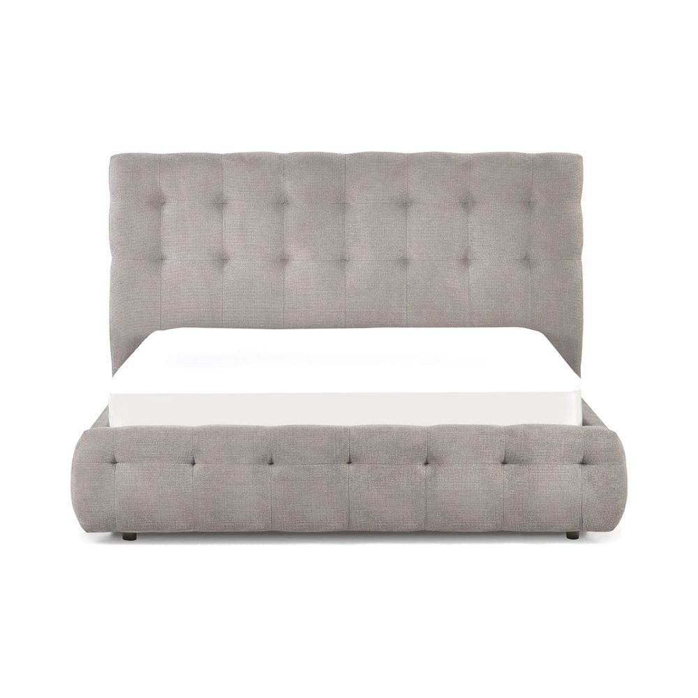 Odette Bed - Light Taupe