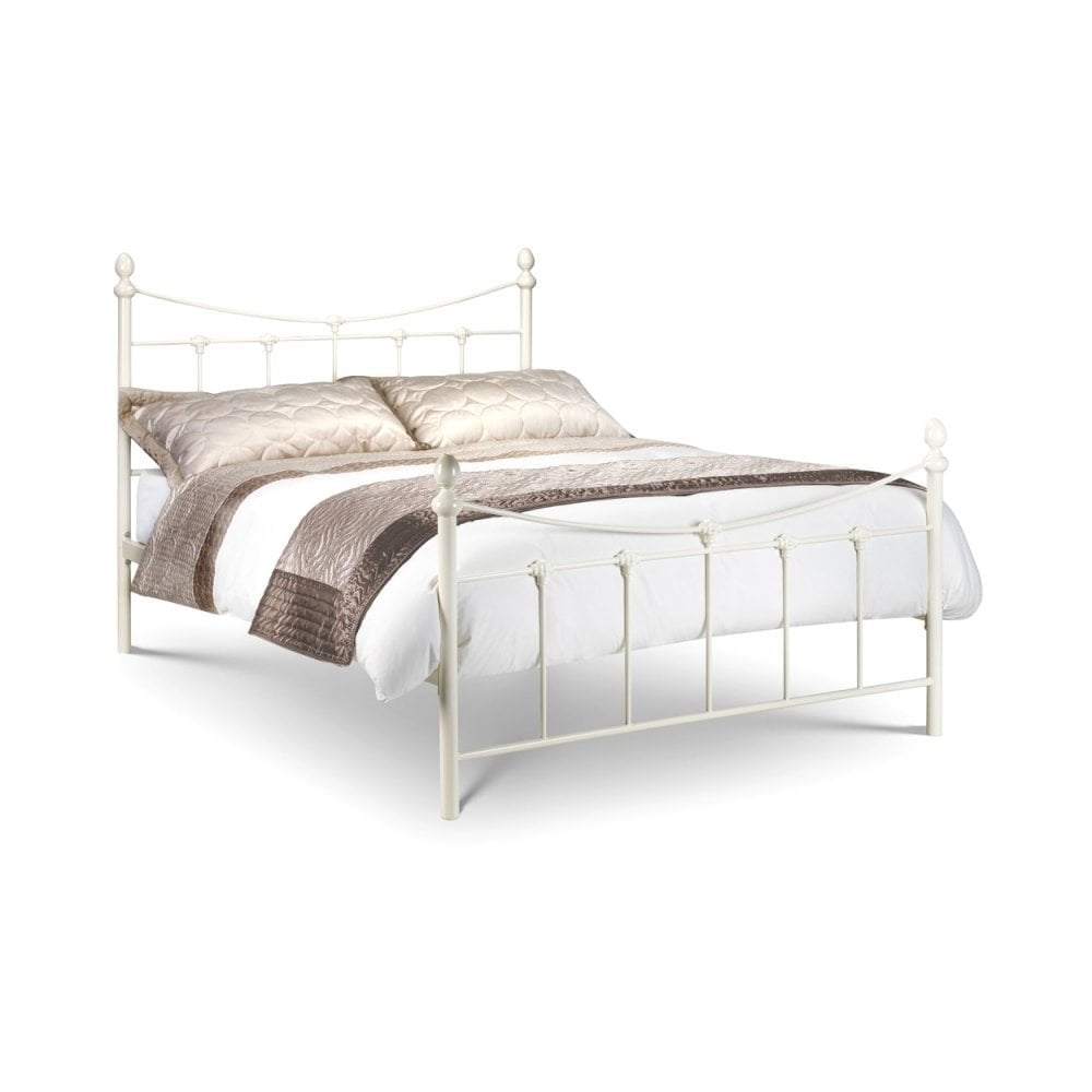 Rebecca Bed Stone White