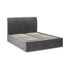 Sanderson Diamond Quilted Velvet Ottoman Bed