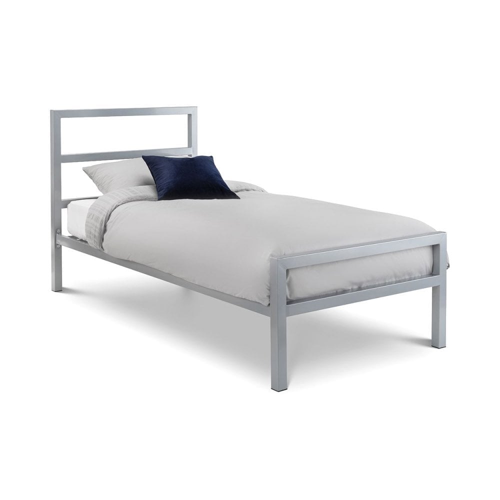 Soto Metal Bed - Silver