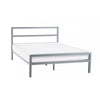 Soto Metal Bed - Silver