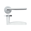 Crux Privacy Satin Chrome Doors 160 x 230