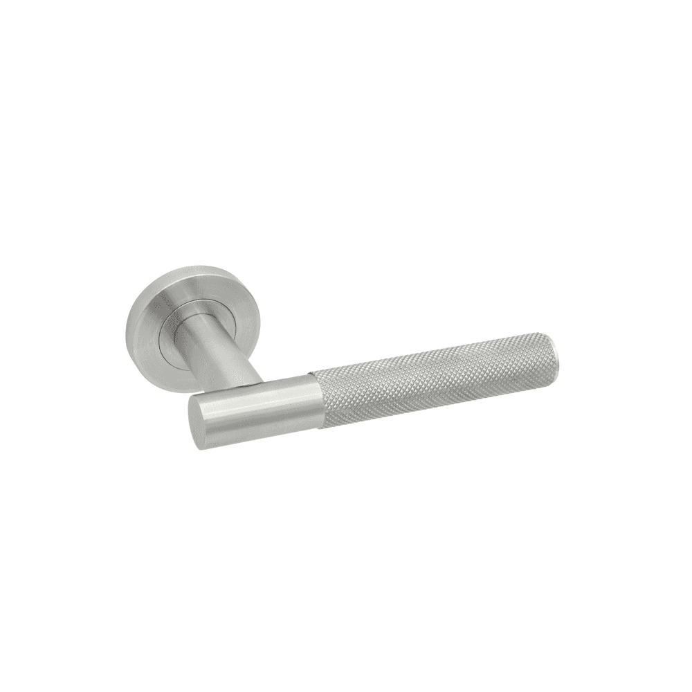 Lugano Privacy Satin Chrome Doors 56 x 54