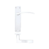 Oxford Privacy Polished Chrome Doors 56 x 54