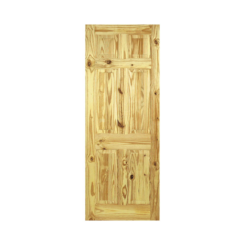 Knotty Pine 6P Door