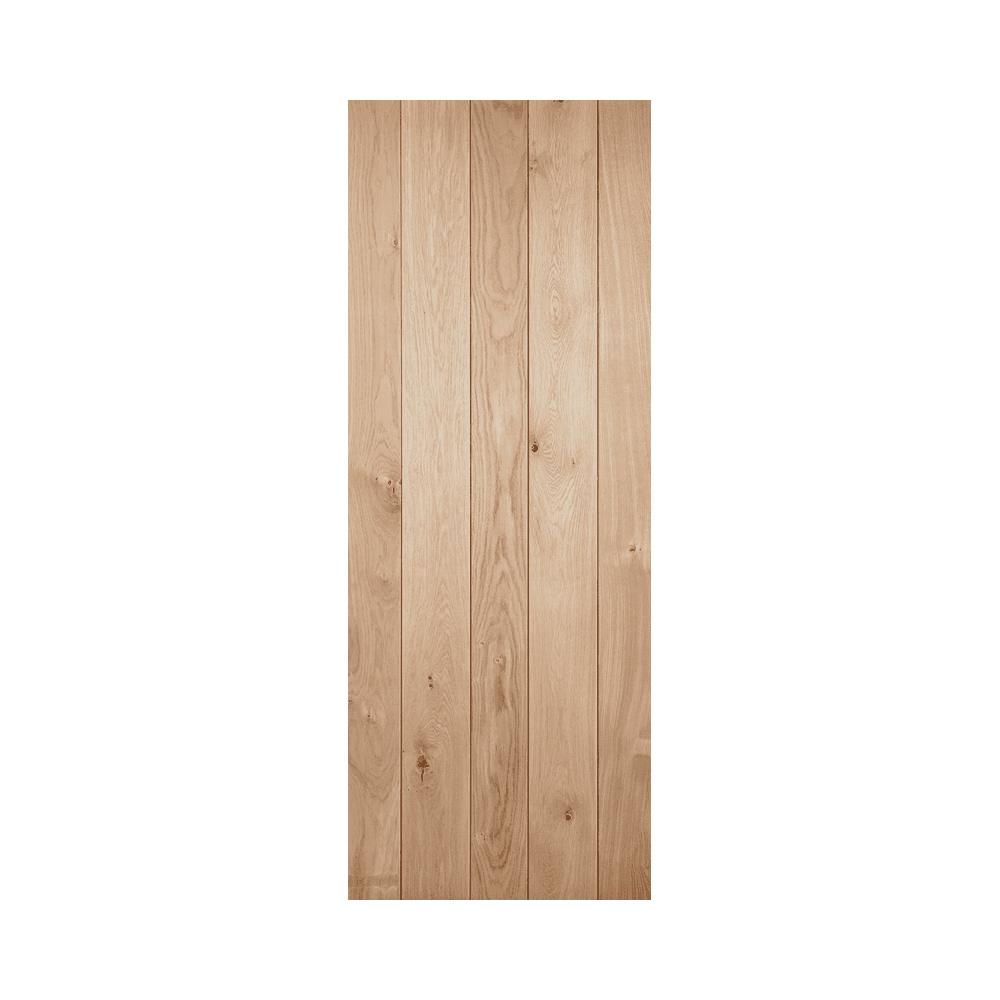 Oak Ledged Door