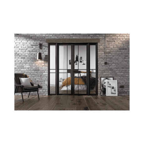 Greenwich W6 Pre-finished Black Doors 1904 x 2031