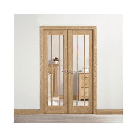 Lincoln Oak W4 Unfinished Oak Doors 1246 x 2031