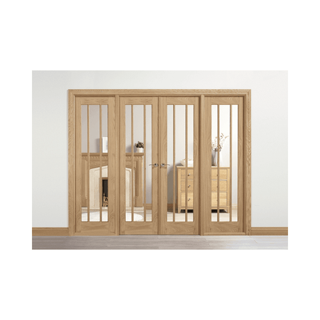 Lincoln Oak W8 Unfinished Oak Doors 2478 x 2031