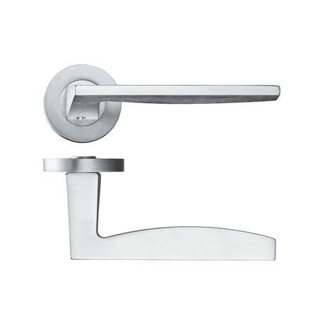 Crux Satin Chrome Doors 160 x 230