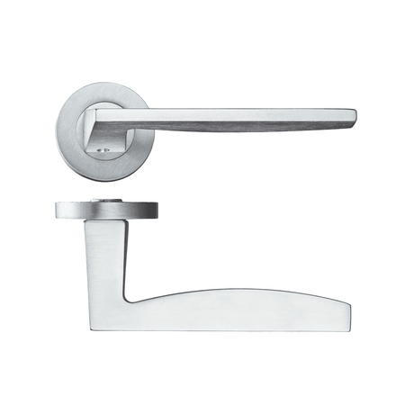 Crux Privacy Satin Chrome Doors 160 x 230