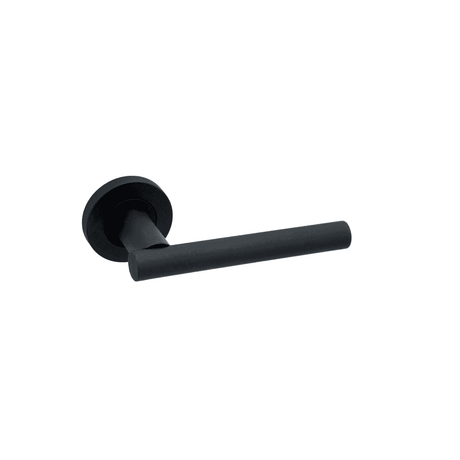 Hyperion Privacy Matt Black Doors 56 x 54