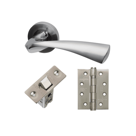 Pluto Chrome Doors 160 x 230