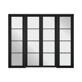 Soho W8 Pre-finished Black Doors 2478 x 2031