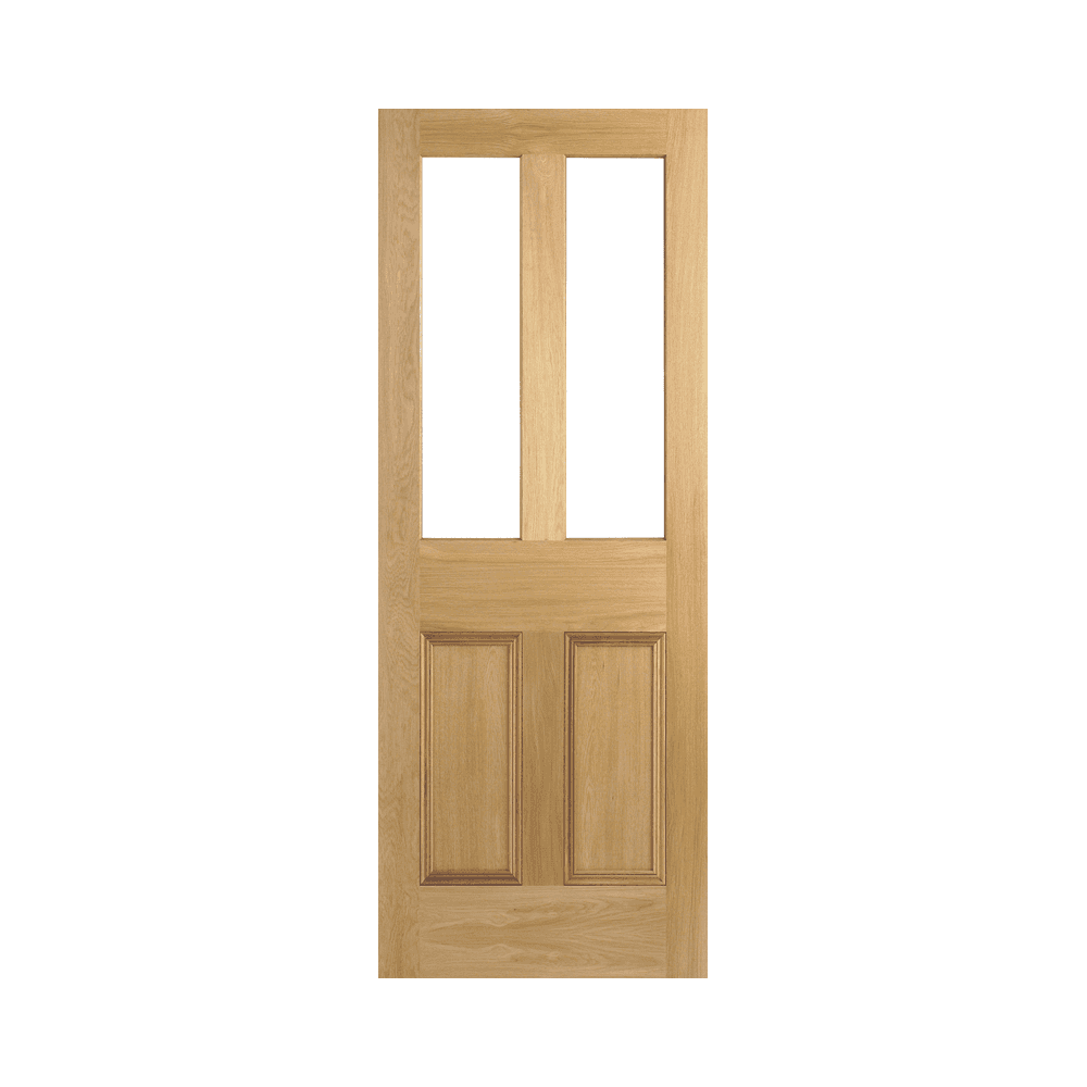 Oak Malton Unglazed 2L Door