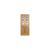 Oak Malton Unglazed 2L Door