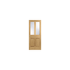 Oak Malton Unglazed 2L Door