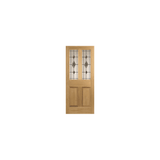 Oak Malton Unglazed 2L Door