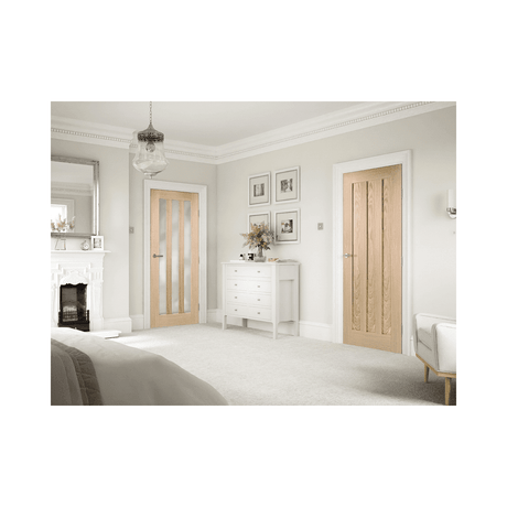 Oak Idaho Door