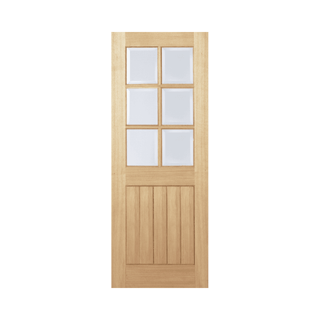 Oak Mexicano Glazed 6L Door