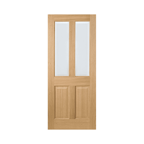 Oak Richmond Glazed 2L Pre-Finished Door
