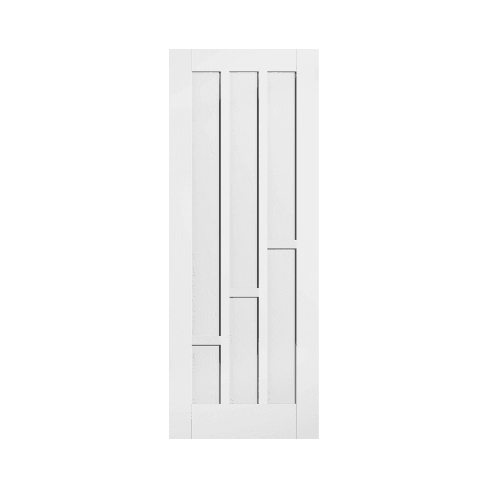 White Coventry Door