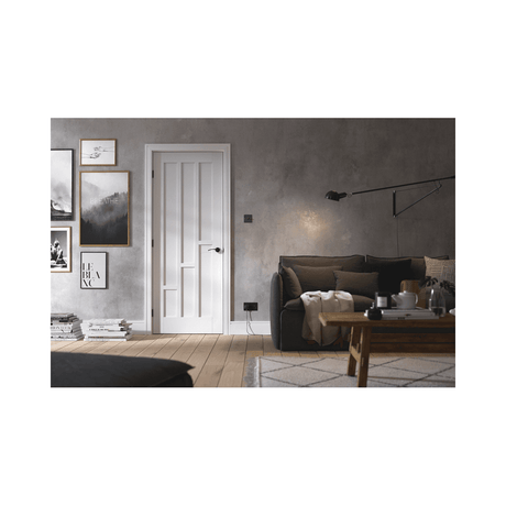 White Coventry Door