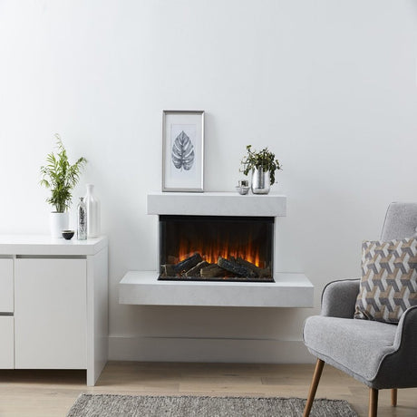 Electric Brockenhurst White Marble - 870 Suite Only