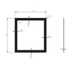 Frame Athens 500 - 4 side (Glass)