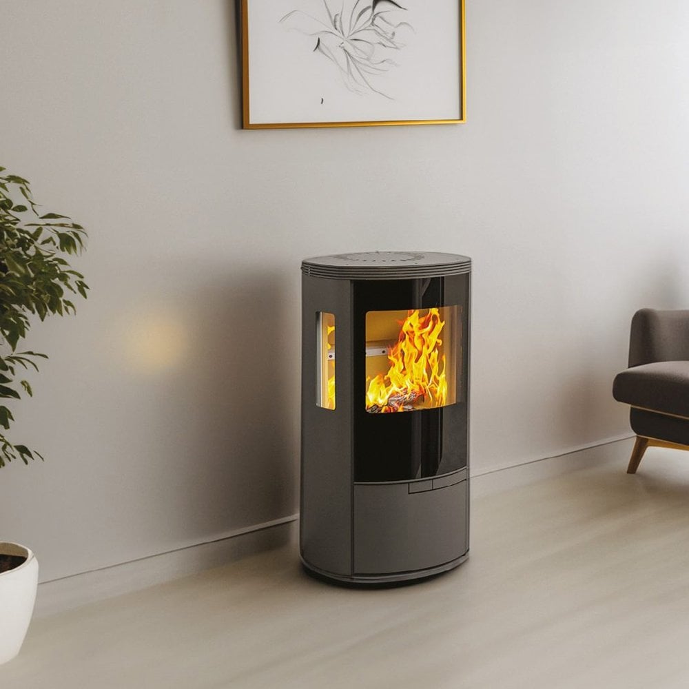Ellipse G5 (Black) 7.3kW Wood Burning (Eco)