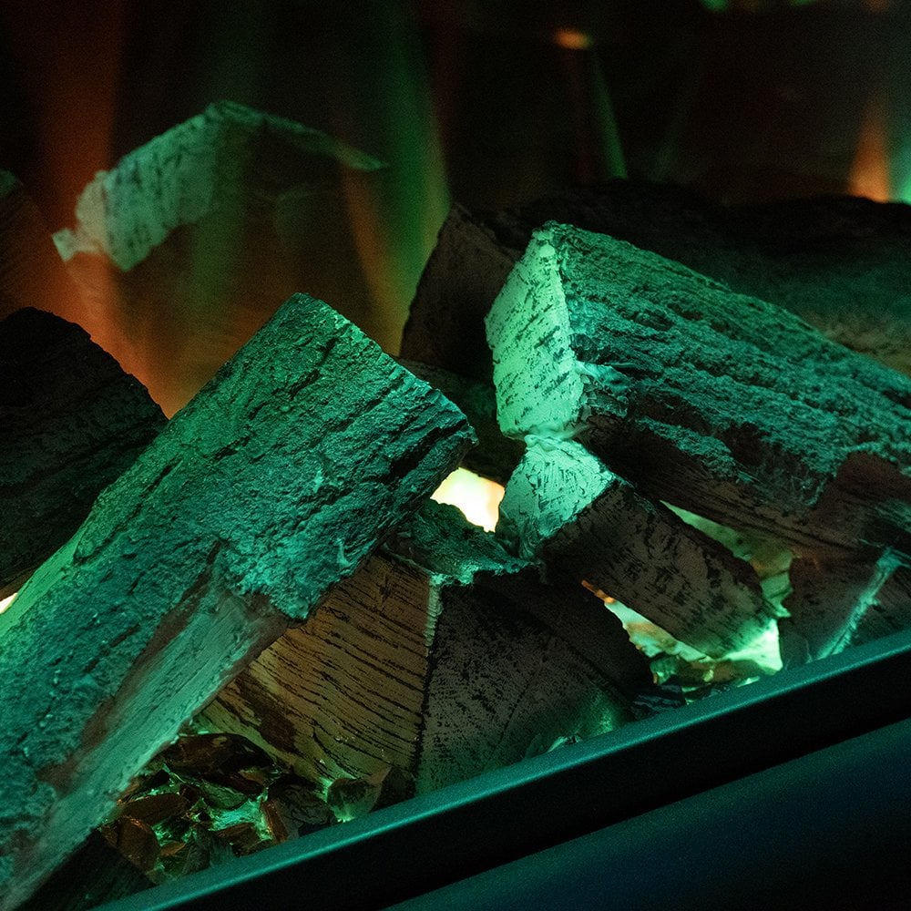 Electric Aurora 1500 Fire with Exclusive Log set
