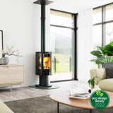 Elite G4 Pedestal Stove 7.7 Kw Wood burning (Eco)