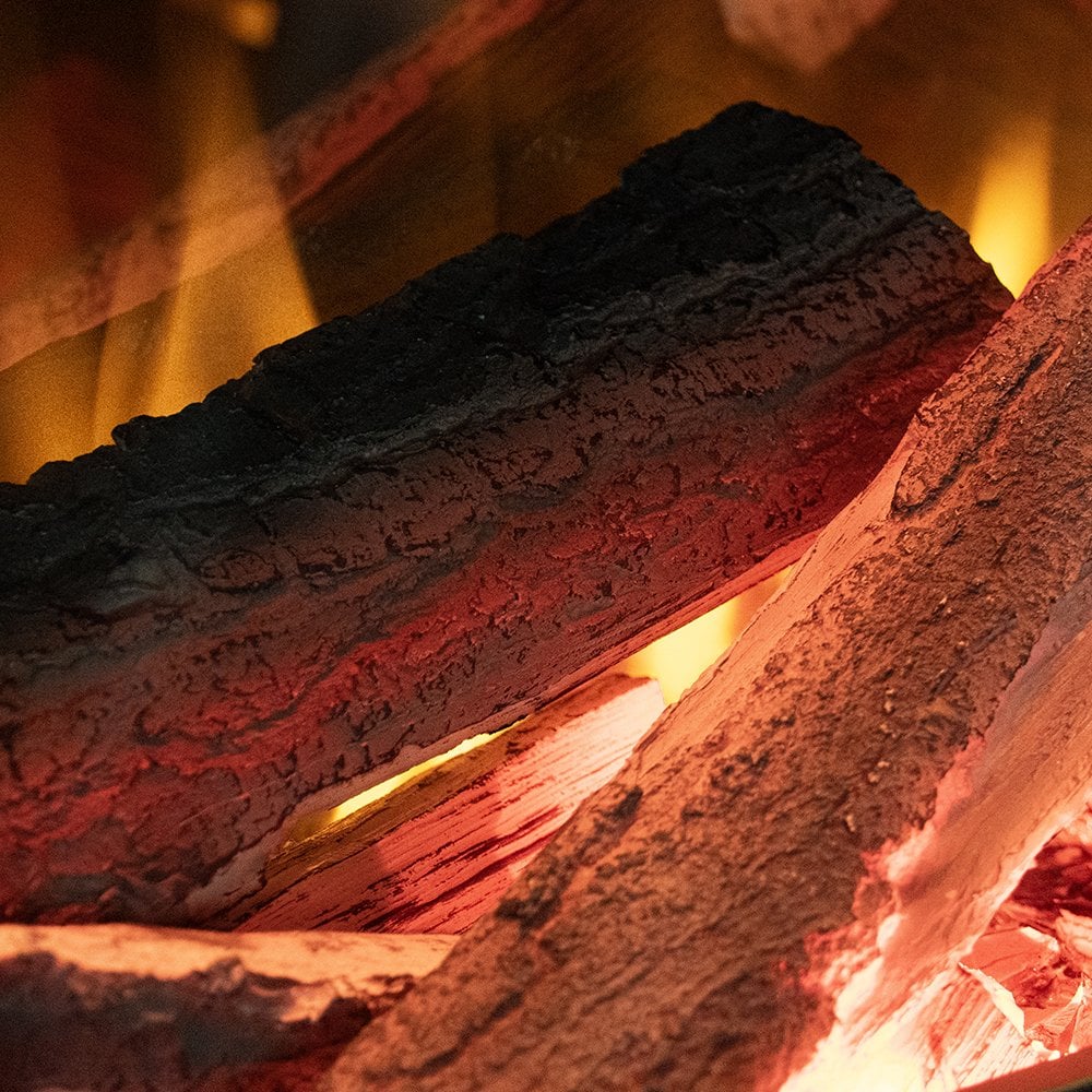 Electric Aurora 1500 Fire with Exclusive Log set