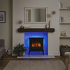 Hinton Electric Stove Cast Iron Deluxe Logs