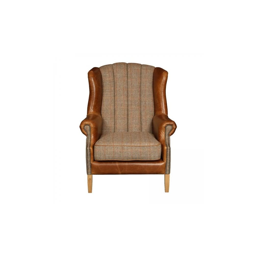 Fluted Wing Armchair (3HTW Hunting Lodge)