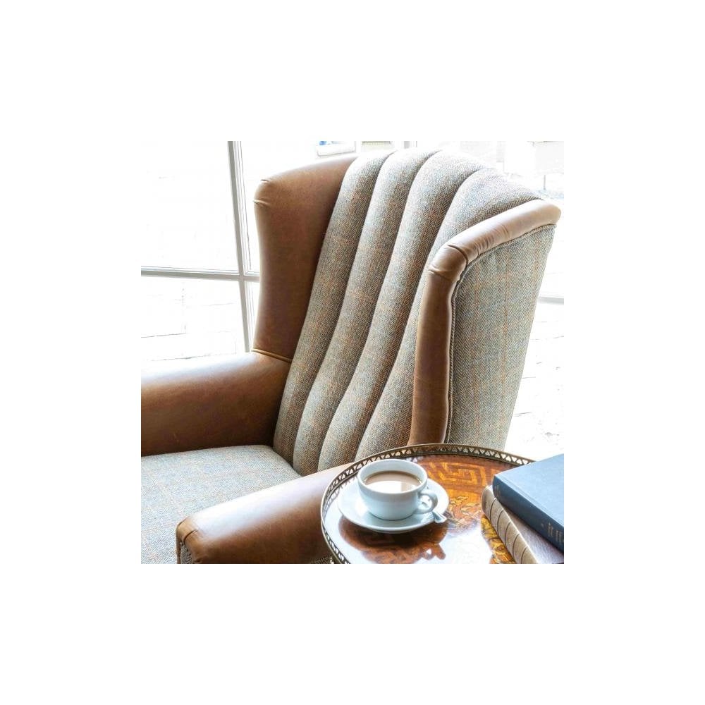Fluted Wing Armchair (3HTW Hunting Lodge)