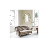 Haworth 2 seater Sofa in Hunting Lodge Tweed with Medium Oak Legs New 2024