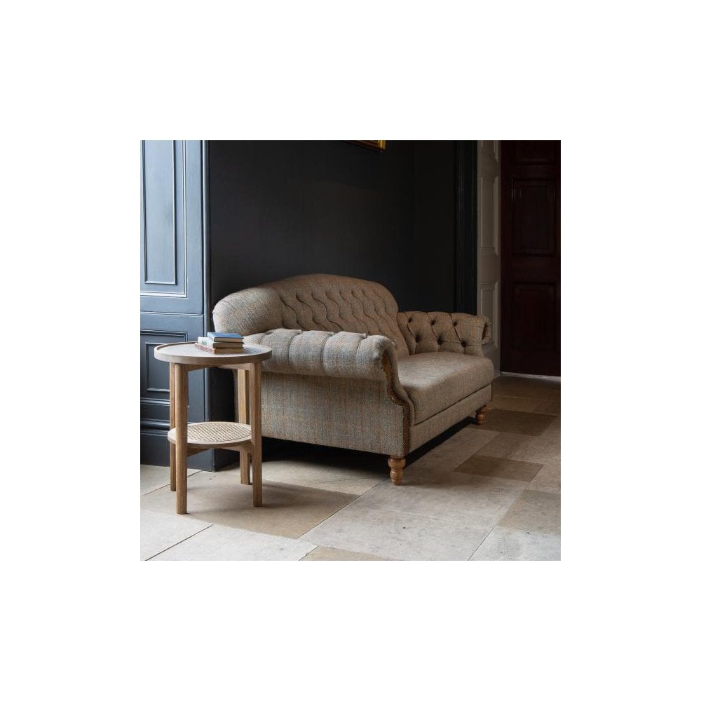 Haworth 2 seater Sofa in Hunting Lodge Tweed with Medium Oak Legs New 2024