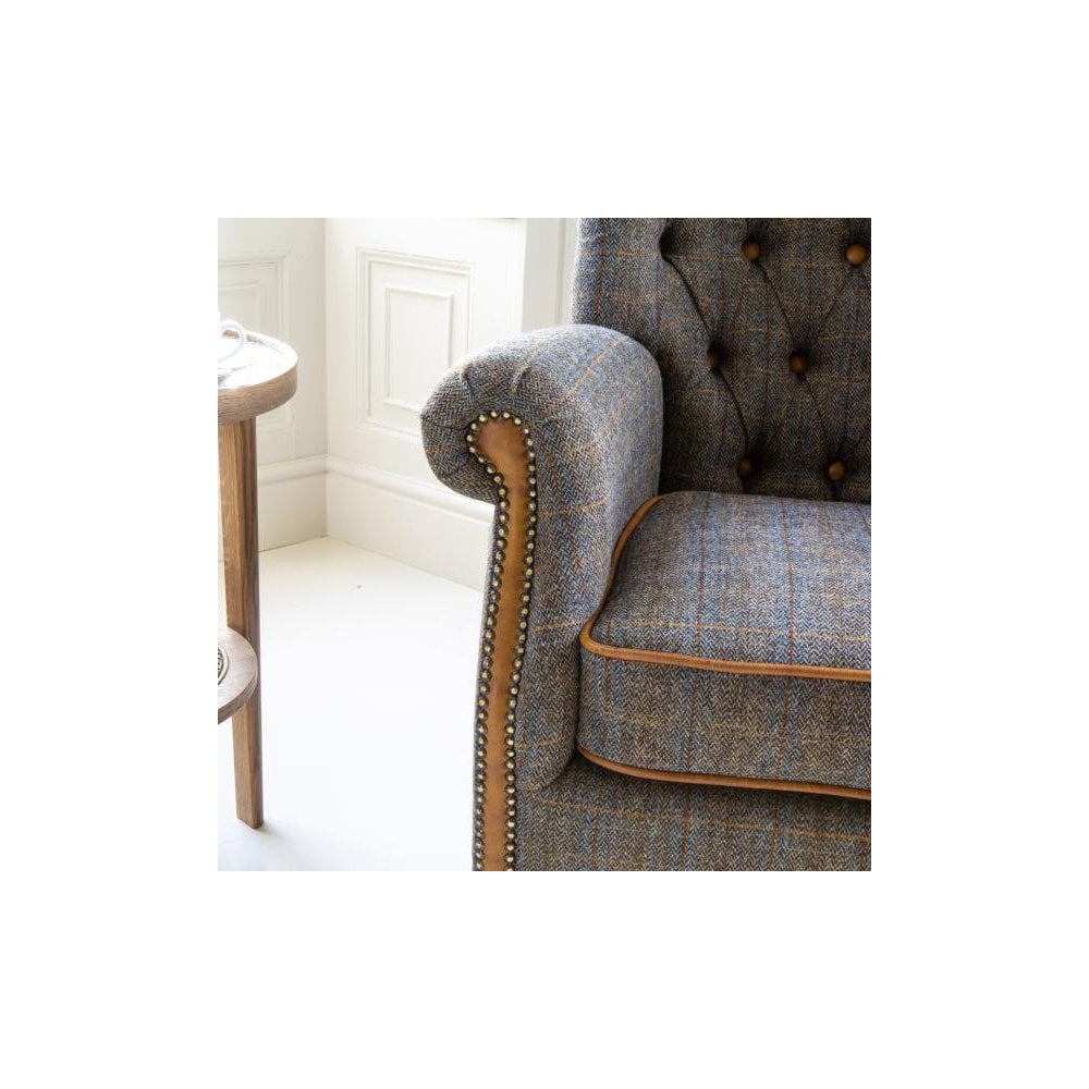 Hexham Chair (3HTP Moreland Harris Tweed)