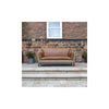 Malone Large 2 Seater HTW & Brown Tan Leather ()