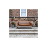 Malone Large 2 Seater HTW & Brown Tan Leather ()