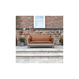 Malone Large 2 Seater HTW & Brown Tan Leather ()