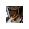 Malone Large 2 Seater HTW & Brown Tan Leather ()