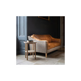 Malone Large 2 Seater HTW & Brown Tan Leather ()