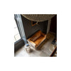 Malone Large 2 Seater HTW & Brown Tan Leather ()
