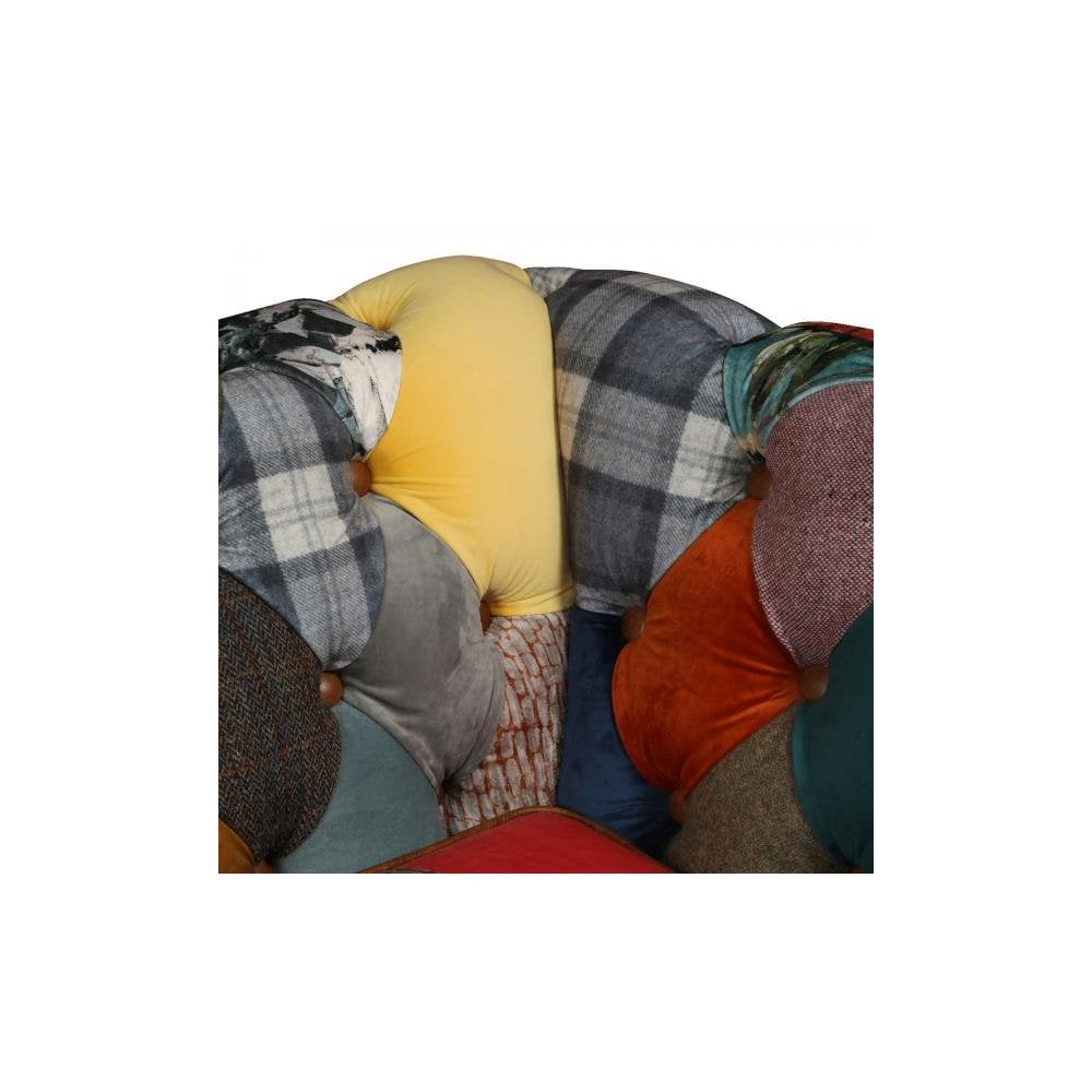 Rutland Harlequin Patchwork 2 Seater