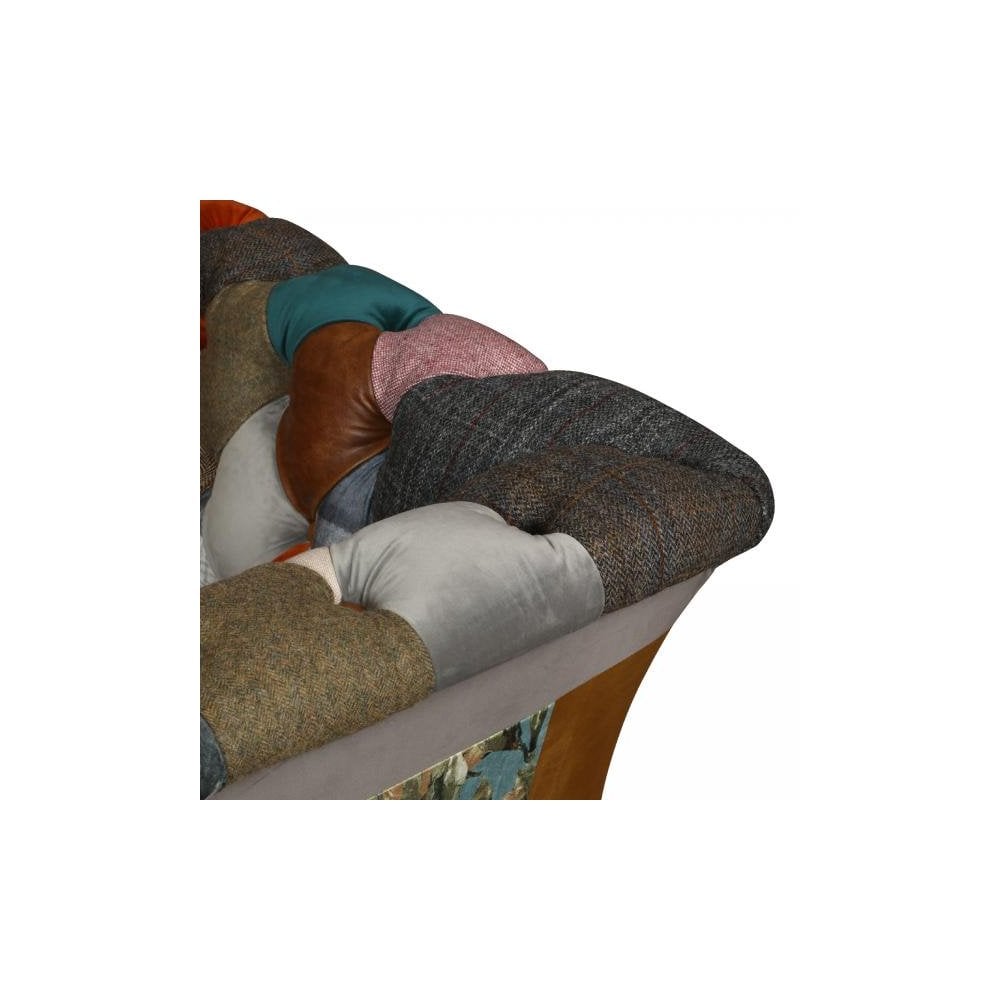Rutland Harlequin Patchwork 2 Seater